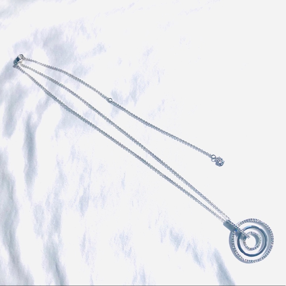 Swarovski Hollow 3 Hoop Pendant